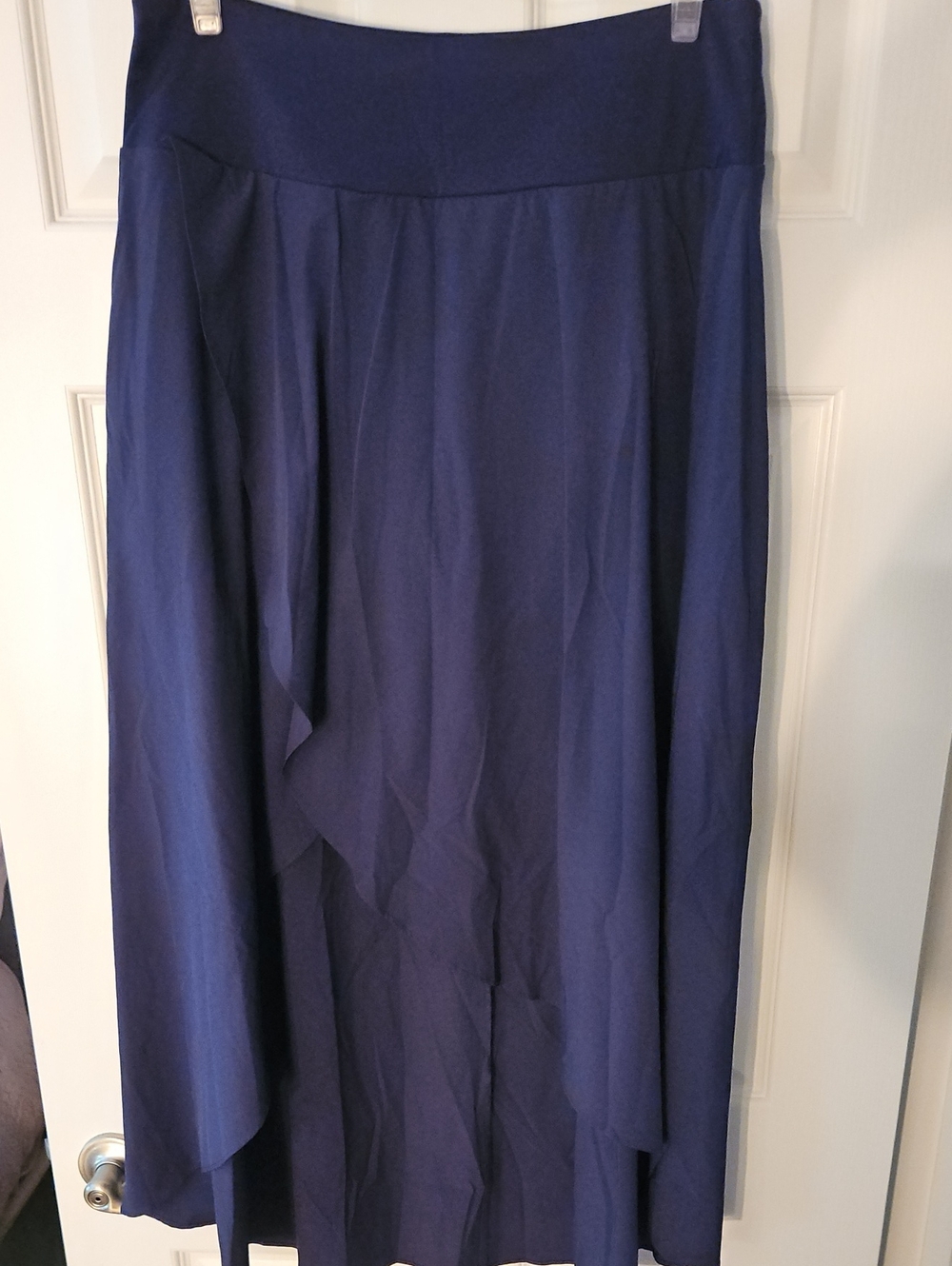 HALARA Navy HiLowl Maxi Skirt With Shorts